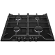 Технопапа · Газовая варочная панель Gefest ПВГ 1212 К2 59 см, 4 конфорки электроподжиг газконтроль, черный