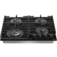 Технопапа · Варочная панель Gorenje GTW642SYB, 4 газовых конфорки, газ-контроль, электроподжиг, закаленное стекло