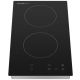 Технопапа · Электрическая варочная панель HOMSAIR HV32BK, 2 конфорки Hi Light, сенсорное управление, черная