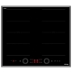 Технопапа · Индукционная варочная панель Korting HIB 68700 B Quadro ширина 60 см, 4 конфорки, сенсорный слайдер, черный