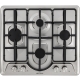 Технопапа · Газовая варочная панель Krona PARTITA 60 IX 59 см, 4 конфорки электроподжиг газконтроль, серебристый