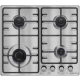 Технопапа · Варочная панель газовая MAUNFELD EGHS.64.3STS-ES/G сталь, встраиваемая, 4 конфорки, газ-контроль, 59 см