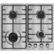 Технопапа · Варочная панель газовая MAUNFELD EGHS.64.3STS-ES/G сталь, встраиваемая, 4 конфорки, газ-контроль, 59 см