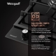 Технопапа · Варочная панель Weissgauff HGG 320 BGL, газ контроль, автоматический электроподжиг, решетки из чугуна