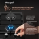 Технопапа · Варочная панель Weissgauff HGG 320 BGL, газ контроль, автоматический электроподжиг, решетки из чугуна
