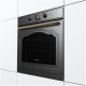 Технопапа · Электрический духовой шкаф Gorenje BOS67371CLB 59 см, 77 л, гриль и конвекция, черный матовый