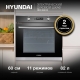 Технопапа · Духовой шкаф Hyundai HEO 6648 IX черный