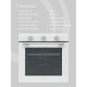 Технопапа · Духовой шкаф KRONA BIRNE 60 WH встраиваемый электрический белый