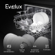 Технопапа · Посудомоечная машина встраиваемая Evelux BD 4502 узкая, 10 комплектов, 8 программ, луч на полу