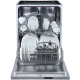 Технопапа · Встраиваемая посудомоечная машина БИРЮСА DWB-612/5, загрузка 12 компл. посуды, серебристый/серый