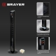 Технопапа · Напольный, колонный вентилятор BRAYER BR4985, LED-дисплей, пульт ДУ, 45Вт, 3 скорости, 3 режима, 124 см, вращение