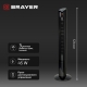 Технопапа · Напольный, колонный вентилятор BRAYER BR4985, LED-дисплей, пульт ДУ, 45Вт, 3 скорости, 3 режима, 124 см, вращение