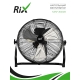 Технопапа · Вентилятор бытовой напольный Rix NPSF-8000B, 90Вт, черный цвет, металл,