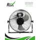 Технопапа · Вентилятор бытовой напольный Rix NPSF-8000W, 90Вт, цвет хром, металл,