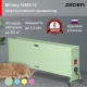 Технопапа · Конвектор обогреватель электрический ZEDER 15MX-12 GREEN, серия Blimey. Механическое управление