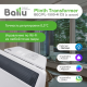 Технопапа · Плинтусный конвектор с Wi-Fi Ballu Plinth Transformer BEC/PL-1500-4I , 1.5 кВт, до 20 м2, инверторное управление, с ножками