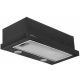 Технопапа · Вытяжка кухонная HOMSair FLAT 60 Glass черный, телескопическая, встраиваемая, 2 скорости, 60 см