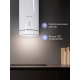 Технопапа · Кухонная вытяжка каминная Zigmund & Shtain K 013.4 W, 1200 куб. м/час, белый