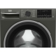 Технопапа · Beko 7329910002 Стиральная машина B3WFR572AB темно-серый, загрузка фронтальная 7 кг, 1200 об/мин, класс: А