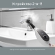 Технопапа · Паровая швабра пароочиститель BQ SM1000 White-Black / 1400 Вт / 12 насадок