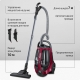 Технопапа · Проводной пылесос для дома с контейнером Samsung VCC885HH3P/XEV, 2200 Вт, 2 л, с фильтрацией и автосматыванием сетевого шнура, красный