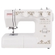 Технопапа · Электромеханическая швейная машина Janome 1225S, вертикальный челнок, 25 швейных операций, петля-автомат, нитевдеватель