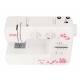 Технопапа · Швейная машина Janome MX-55, качающийся челнок, 15 швейных операций, подсветка, белая/розовая