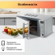 Технопапа · Микроволновая печь BBK 20MWS-721T/BS-M черный/серебро, объем 20 л, мощность 700 Вт