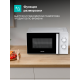 Технопапа · Микроволновая печь (СВЧ) Gorenje MO20E1WH белый, мощность 800Вт, объем 20л, механическое управление