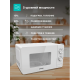 Технопапа · Микроволновая печь Gorenje MO20E1W2 белый, мощность 800Вт, объем 20л, покрытие камеры эмаль, механическое управление