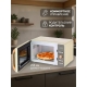 Технопапа · Микроволновая печь HARPER HMW-20ST03 / объем камеры 20 л / кремовый