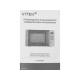 Технопапа · Микроволновая печь Vitek VT-MW0520 20л. 700вт черный/серебристый