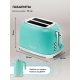 Технопапа · Тостер GALAXY LINE FASHION SHOW GL2917, тиффани, 900Вт, термоизолированный, металл