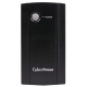 Технопапа · ИБП CyberPower UTC850EI, 850 Вт, 4 разъема, 1-фазный, черный