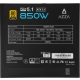 Технопапа · Azza PSAZ-850 Блок питания G, 850Вт, 80 PLUS Gold, 120мм, модульный, черный
