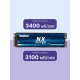 Технопапа · Внутренний SSD диск KINGSPEC 256GB, M.2, NVMe, PCIe 3.0 x (NX-256 2280)