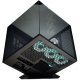 Технопапа · Корпус AZZA Cube Plus Black (CSAZ-1002 CUBE+)