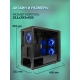 Технопапа · Игровой корпус для ПК Eurocase M07 ARGB, закаленное стекло, Micro-ATX, Mini-ITX, 2xUSB2.0, 1xUSB3.0, 3 вентилятора