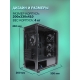 Технопапа · Игровой корпус Eurocase M205, Mini-Tower, черный, с RGB-подсветкой, без БП
