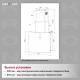 Технопапа · Вытяжка кухонная KRONA AURA 600 FRAME BLACK S