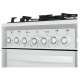 Технопапа · Комбинированная плита Gefest ПГЭ 6502-02 0042, газ на стекле, электроподжиг конфорок, электрическая духовка с вертелом, грилем и таймером, белый