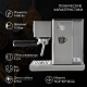 Технопапа · Кофеварка рожковая с капучинатором ENDEVER Costa-1090, 15 бар