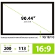 Технопапа · Проекционный экран Cactus FrameExpert CS-PSFRE-200X113 113x200