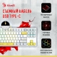 Технопапа · Клавиатура A4Tech Bloody S87 Energy, русские и английские буквы (s87 usb energy white)