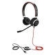 Технопапа · Гарнитура проводная Jabra EVOLVE 40 MS Stereo / черный; красный (6399-823-109)