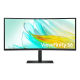Технопапа · Монитор Samsung 34" S34C650UAI, 3440x1440, VA, 100 Гц, HDMI+DP+USB-С+LAN+MM, изогнутый, черный