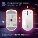 Технопапа · Мышь Oklick 900GMW, игровая, оптическая, беспроводная, USB, белый