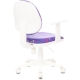 Технопапа · Кресло детское Бюрократ CH-W356AXSN фиолетовый Sticks 08 крестовина пластик пластик белый