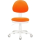 Технопапа · Кресло детское Бюрократ KD-3, обивка: ткань, цвет: оранжевый (KD-3/WH/TW-96-1)