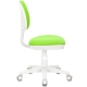 Технопапа · Кресло детское Бюрократ KD-3, обивка: ткань, цвет: салатовый (KD-3/WH/TW-18)